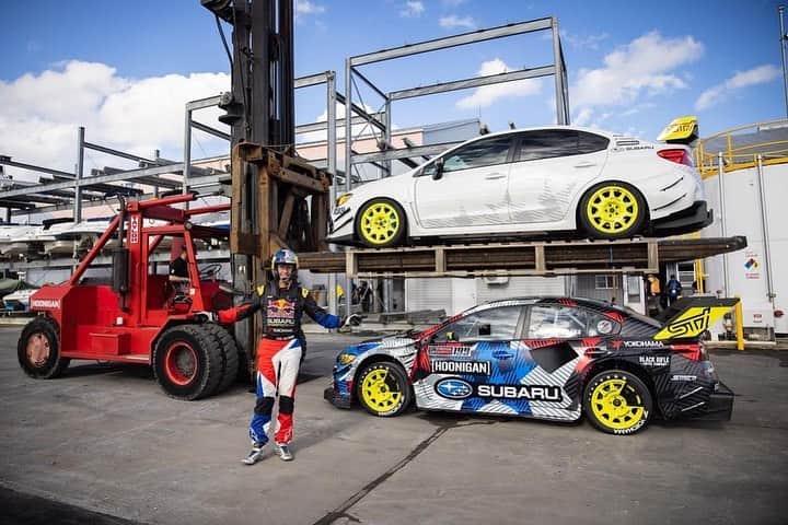 Subaru Rally Team USAさんのインスタグラム写真 - (Subaru Rally Team USAInstagram)「🥳🥳🥳 #linkinbio👆  #Repost @thehoonigans  You know that crispy white Subaru WRX STI from the wheel drop scene in #Gymkhana2020? You have a chance to win it. Yup, that exact car. It’s built by the same crew that built @travispastrana’s Gymkhana car too, with some rare carbon goods on there for good measure. Hit the link in our bio for more info! @omaze @vermont.sportscar」12月10日 6時02分 - subarumotorsportsusa