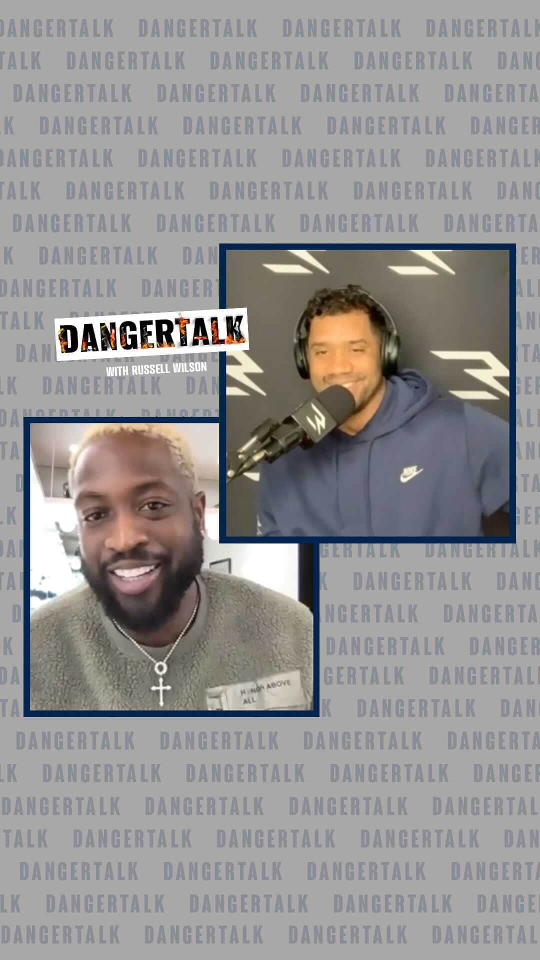 ラッセル・ウィルソンのインスタグラム：「The real story of how the Miami Heat Big 3 came together and changed the game. Listen to the full episode now! #DangerTalk」