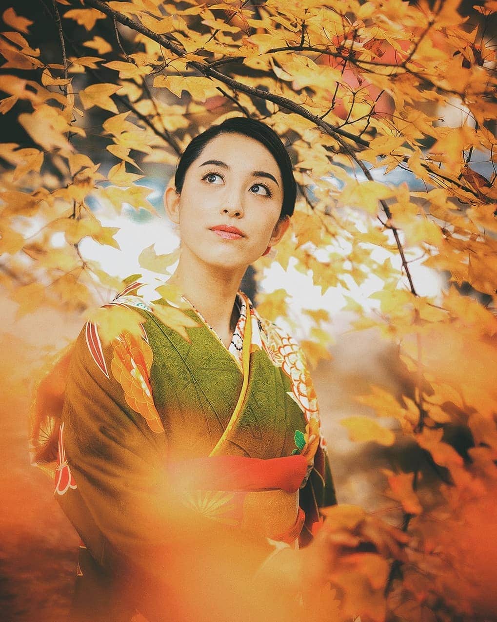 Berlin Tokyoのインスタグラム：「Autumn is a second spring when every leaf is a flower. . . W/@saechannuu . . #hellofrom kyoto, #japan」
