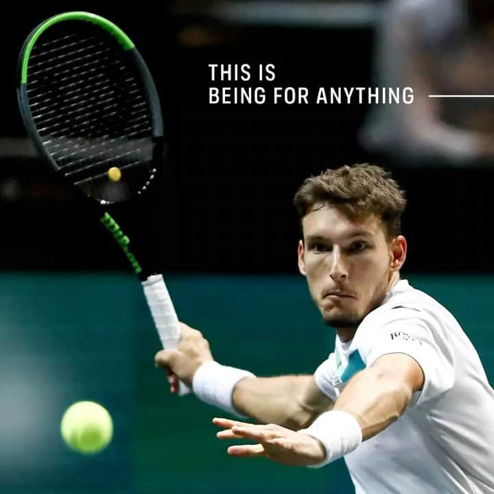 パブロ・カレーニョ・ブスタのインスタグラム：「@atptour #THISISTENNIS」