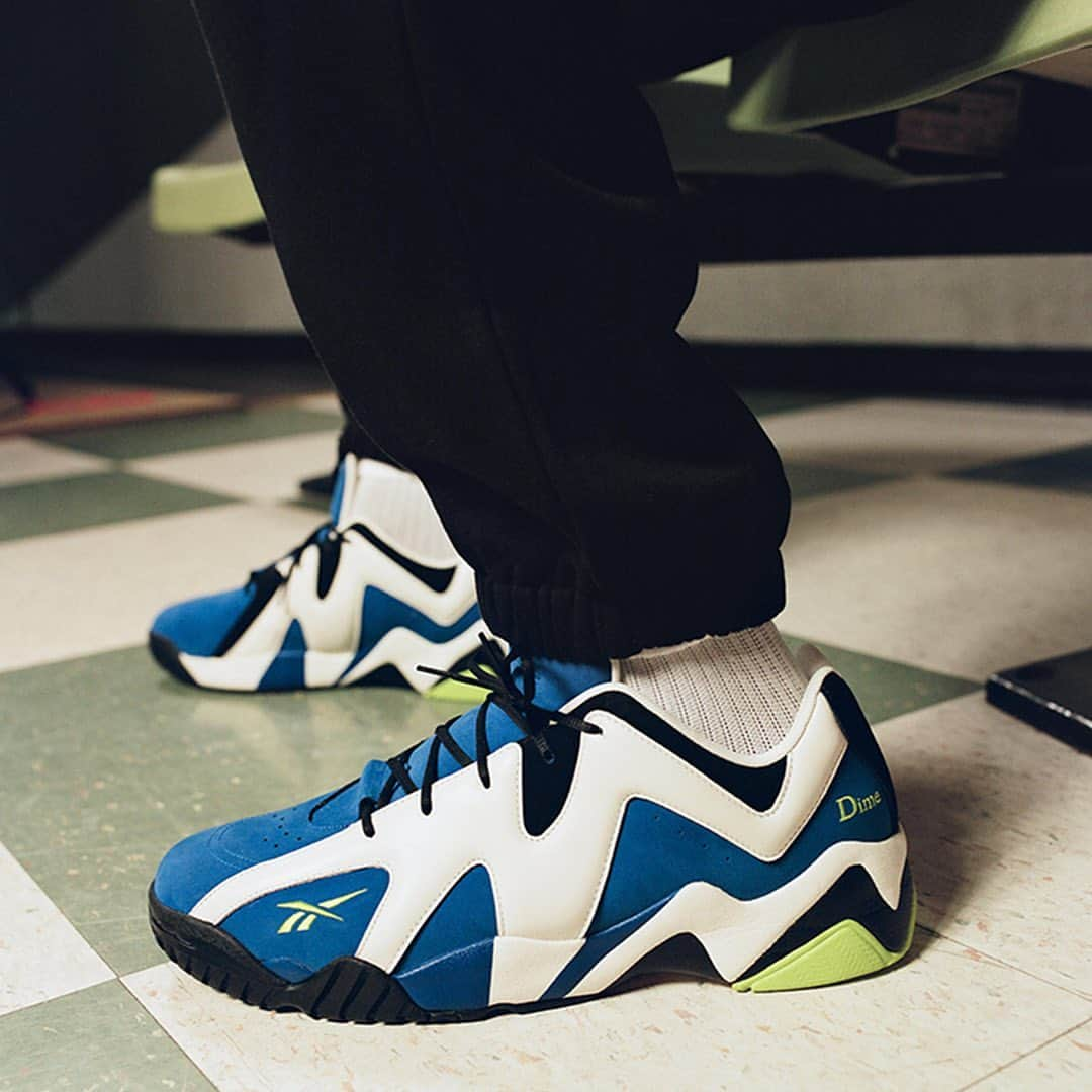 Reebok classicさんのインスタグラム写真 - (Reebok classicInstagram)「Reebok x @dimemtl Kamikaze II Low.  One of two colorways dropping this Saturday ft. a surprise guest. 👀」12月9日 23時08分 - reebokclassics