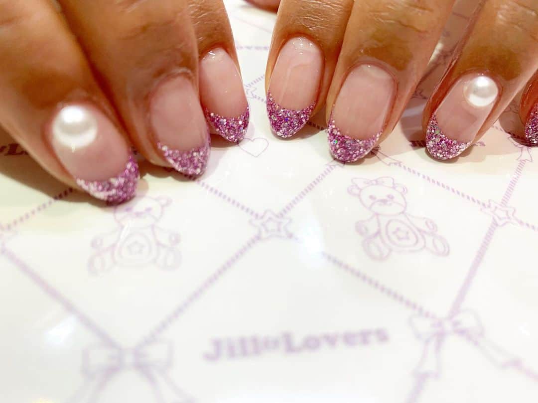 mamijinguのインスタグラム：「💖  #jillandlovers #nail #nailart #paragel #gelneil#gel #ネイル #ネイルアート #me #look #love #かわいい」