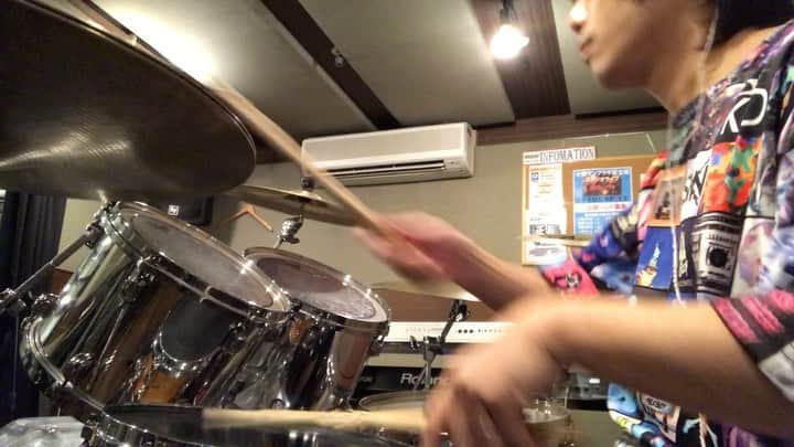 のインスタグラム：「#drummer #drums #drumlife #drumsolo #ピエール中野  #凛として時雨」