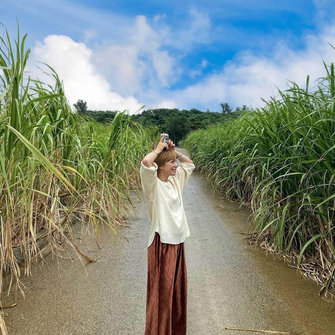 長谷川あやのインスタグラム：「☀️☀️☀️#miyakojima#okinawa#宮古島#あや旅成長日記 ・ ・ ・ たまにはなにも考えずに のんびりと過ごすのも大切だなと、、、😌✨ ・ （ここ最近投稿の時系列が 数ヶ月分MIXになっています🙏💦）」