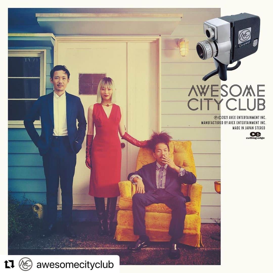 モリシーのインスタグラム：「2/10に3rdアルバム発売決定です！  #Repost @awesomecityclub with @make_repost ・・・ 2021年2月10日(水)3rdフルアルバム「Grower」のリリースが決定！  菅田将暉、有村架純初のダブル主演映画『花束みたいな恋をした』の特報、TVCMで使用されるインスパイアソング「勿忘」（読み：ワスレナ）や三井アウトレットパーク「WINTER SALE」のCMタイアップにもなった「ceremony」をはじめとする全10曲が収録予定！ Blu-rayには「Welcome to Awesome City –We are in our house-」ライブ本編やメイキング映像も収録予定。 そして、今作は初となるグッズ付き商品を初回受注限定で発売。Awesome City Club OFFICIAL GOODS STOREとmu-mo SHOPでの販売となり、ライブでも人気の高い ロングスリーブTシャツととTシャツがそれぞれ同梱される。  さらに12月10日(木)行われる「Awesome Talks - One Man Show 2020 –」の開催を記念してサイン入りポストカードが手に入るスペシャルな特典も⚡️   ■Awesome City Clubアルバムリリース情報 タイトル：『Grower』 アーティスト：Awesome City Club 発売日：2021年2月10日（水）   ●CD＋Blu-ray＋スマプラ 品番：CTCR-96010/B 価格：¥5,500（本体価格）＋税   ●CD＋スマプラ 品番：CTCR-96011 価格：¥2,900（本体価格）＋税   ●初回受注限定（CD＋Blu-ray＋スマプラ＋グッズ） 品番：CTZ1-96012/B 価格：¥9,000（本体価格）＋税   ●初回受注限定（CD＋スマプラ＋グッズ） 品番：CTZ1-96013 価格：¥6,400（本体価格）＋税  #awesomecityclub #オーサムシティクラブ」