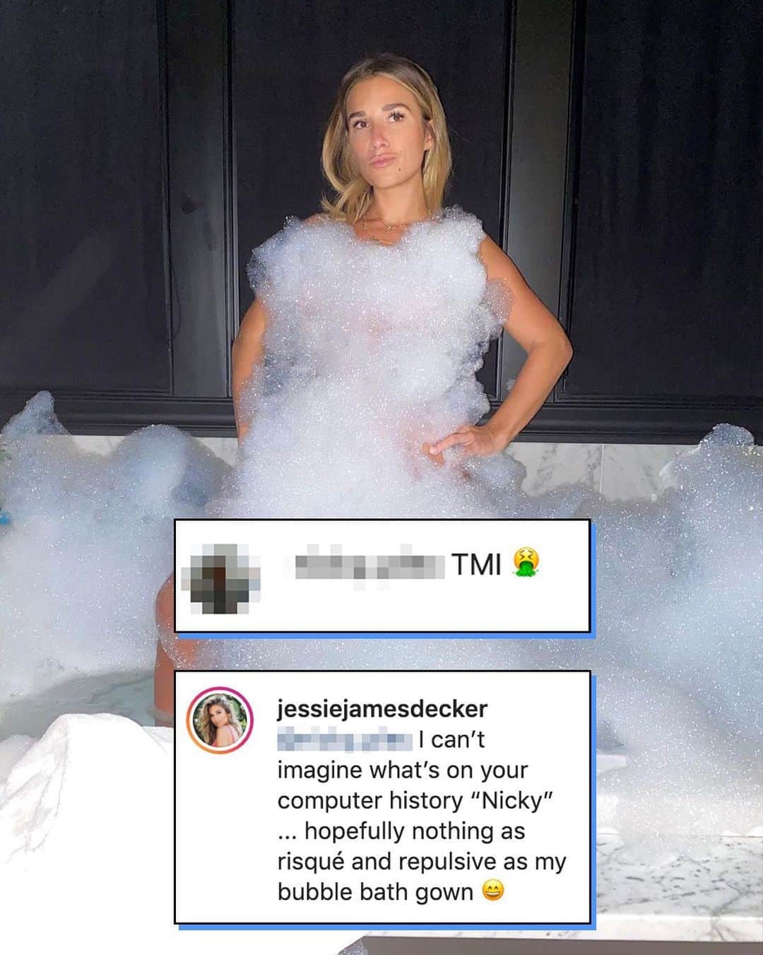 E! Onlineさんのインスタグラム写真 - (E! OnlineInstagram)「Jessie James Decker revealed how she and Eric keep the "spark and spice alive," but not everyone thought she looked so good without y̶o̶u̶ clothes. 👀(📷: Instagram)」12月10日 0時16分 - enews