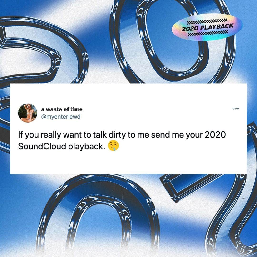 サウンドクラウドのインスタグラム：「All of this heat y'all are posting got us thirsty for more. 🥵⁠⠀ ⁠⠀ Your 2020 Playback got it like that?⁠⠀ ⁠⠀ 👉 Hit the link in bio and show us.」