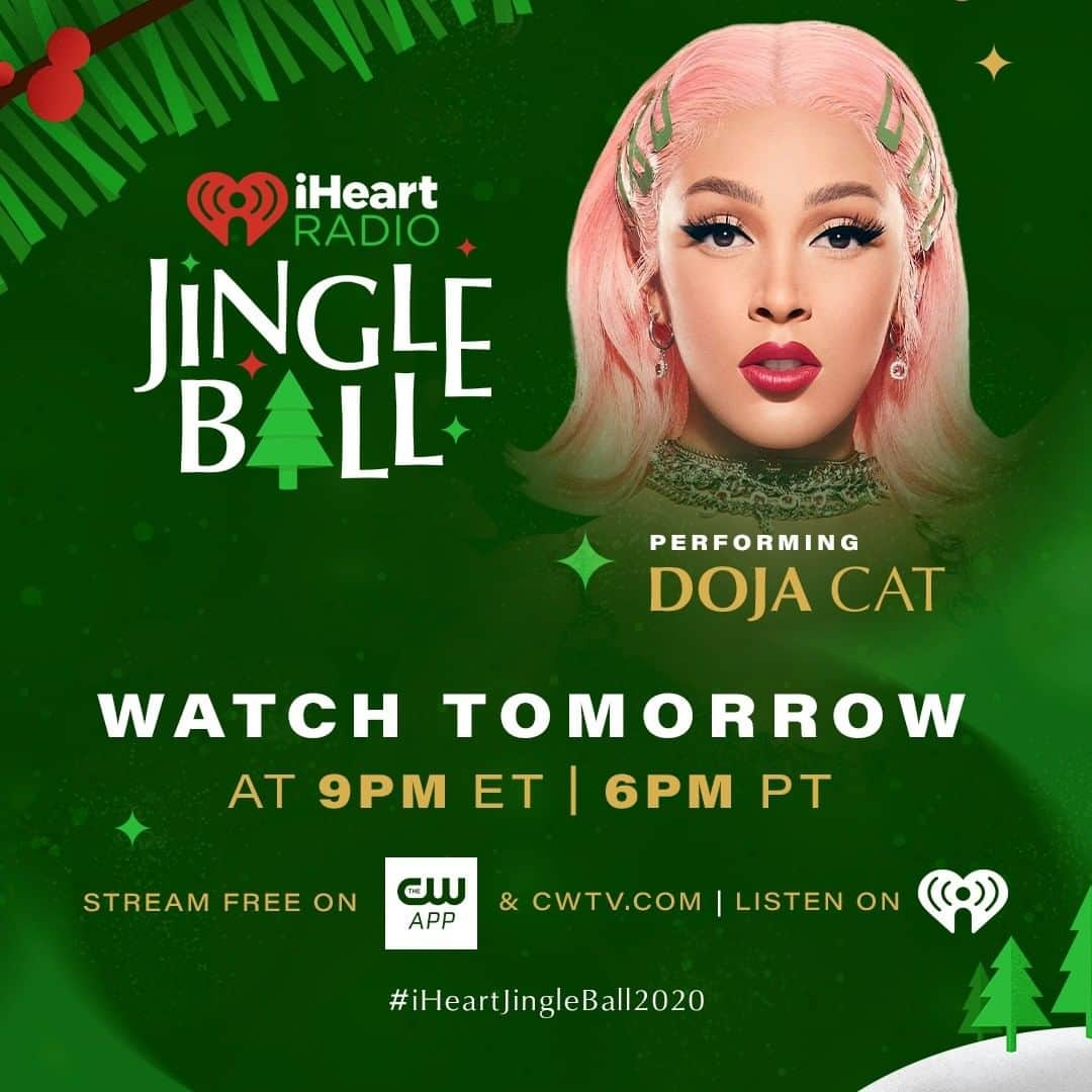 The CWさんのインスタグラム写真 - (The CWInstagram)「It's about to get festive. Stream the @iheartradio Jingle Ball tomorrow at 9pm ET/6pm PT free only on The CW! #iHeartJingleBall2020」12月10日 2時00分 - thecw