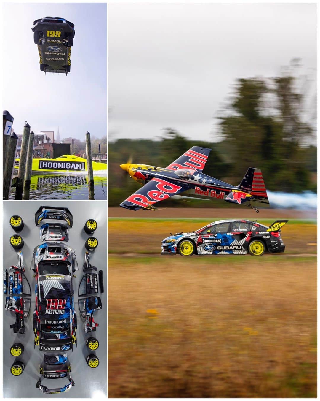 のインスタグラム：「🔥Happy #WallpaperWednesday!!!   Head to our Stories and grab the new #Gymkhana2020 wallpapers now! 📲   📸 Left 2 @dirtycarwindow Right: @matthew.stryker」
