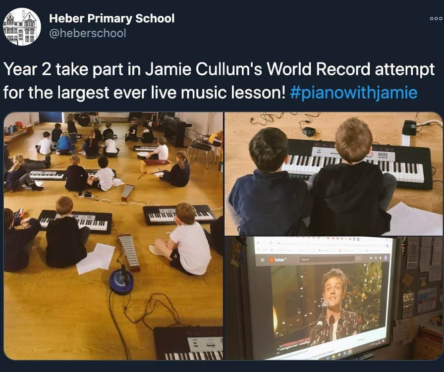 ジェイミー・カラムさんのインスタグラム写真 - (ジェイミー・カラムInstagram)「We did it! Thank you so much to everyone who signed up for #PianoWithJamie and learned In The Bleak Midwinter with me. I’ve been so moved to see the videos of all of you joining in and having a go. Thank you to our partners @age_uk and to Virtual Piano for the support. Big thanks to @doddleoddle, @robbiewilliams and @thisissigrid for joining me also, and of course to everyone that tuned in to watch. We now have the world record for the largest ever virtual music lesson! 🙌」12月10日 3時26分 - jamiecullum