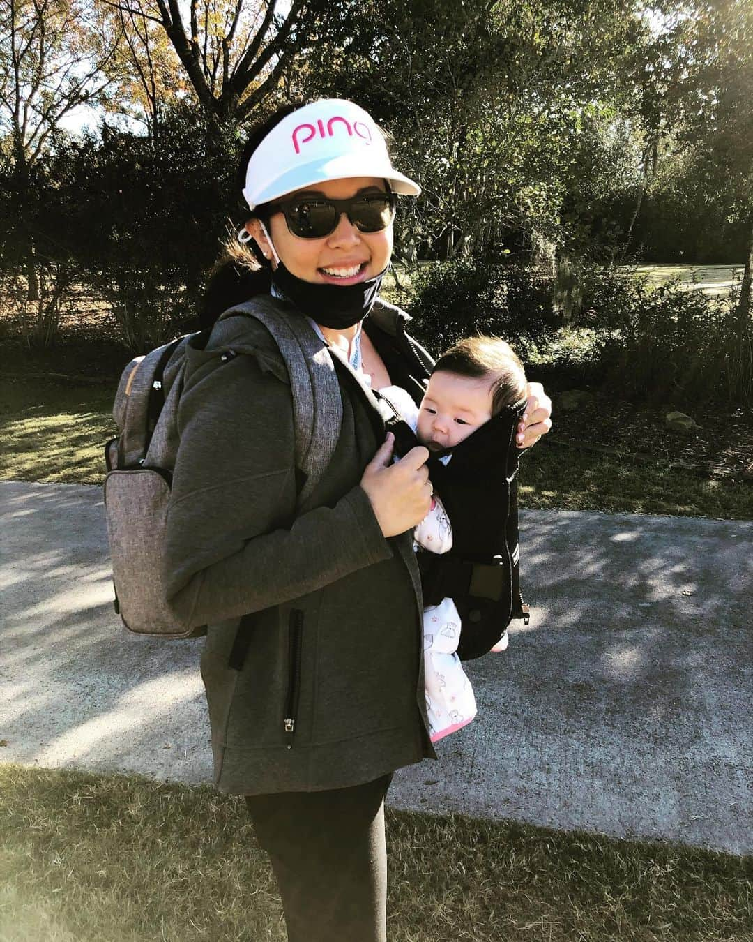 ジェーン・パークさんのインスタグラム写真 - (ジェーン・パークInstagram)「Baby’s first U.S. Open! @uswomensopen #uswomensopen @lpga_tour」12月10日 3時43分 - thejanepark