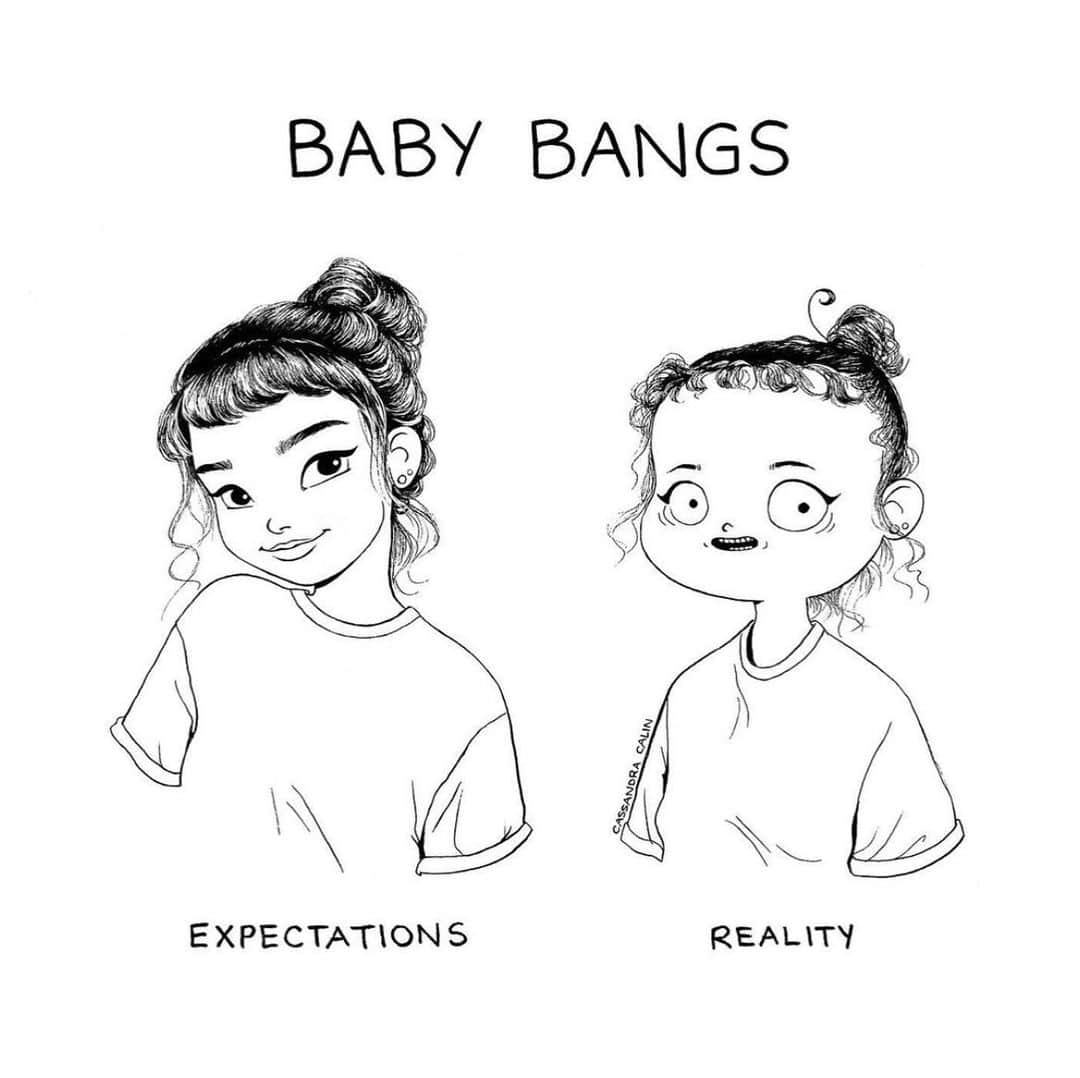I N S T A B R A I Dのインスタグラム：「Expectations vs. reality by @cassandracalin 😂 can you relate to either?? Or comment someone who can」