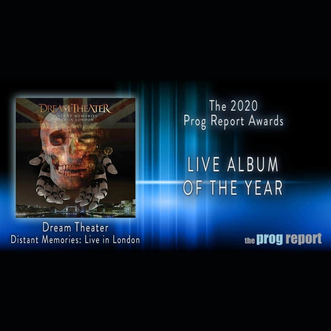 ドリーム・シアターのインスタグラム：「Thank you to our awesome fans and @progreport readers for voting Distant Memories - Live in London as the live album of the year! Much appreciated 🤘  #dreamtheater #distantmemories #distantmemoriesdt #progreport」