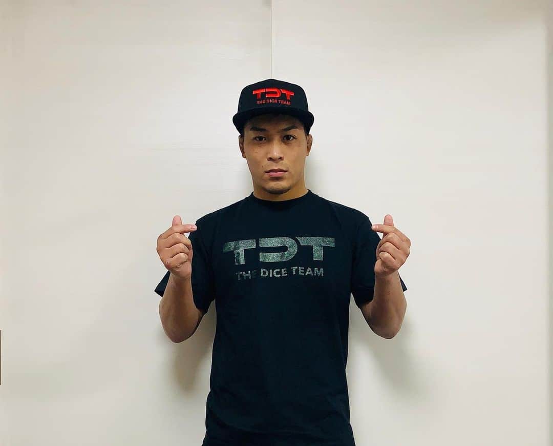 太田忍のインスタグラム：「この度、TDT(The Dice Team)に サポートしていただく事になりました。 大晦日のRIZIN26必ず盛り上げる試合をするので、今後とも応援よろしくお願い致します。  #thediceteam  #tdt  #rizin26」