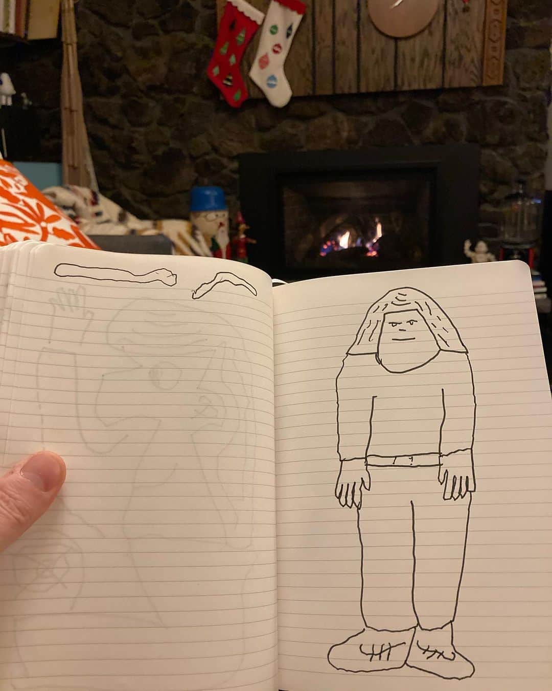 Jason G. Sturgillのインスタグラム：「Sketchy sketchbook sketch」