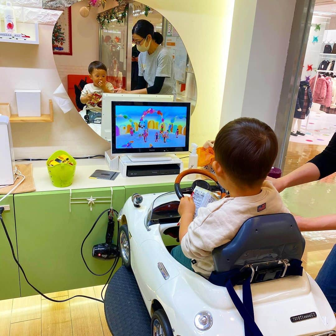 上原誠のインスタグラム：「💇‍♂️💆‍♂️✂️」