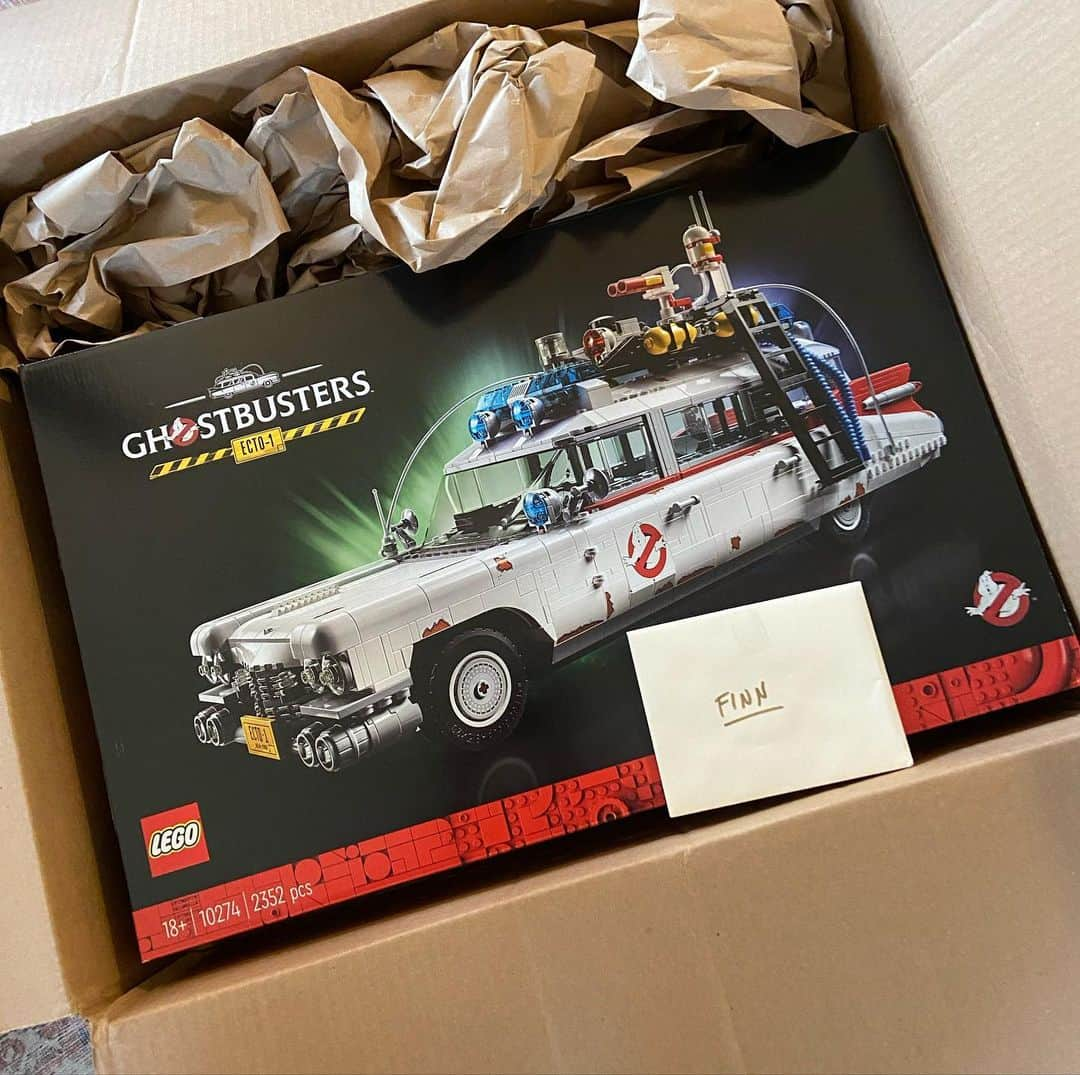 フィン・ヴォルフハルトさんのインスタグラム写真 - (フィン・ヴォルフハルトInstagram)「@ghostbusters @lego so coooooooooool!! 🙏🎄🙏」12月10日 8時06分 - finnwolfhardofficial