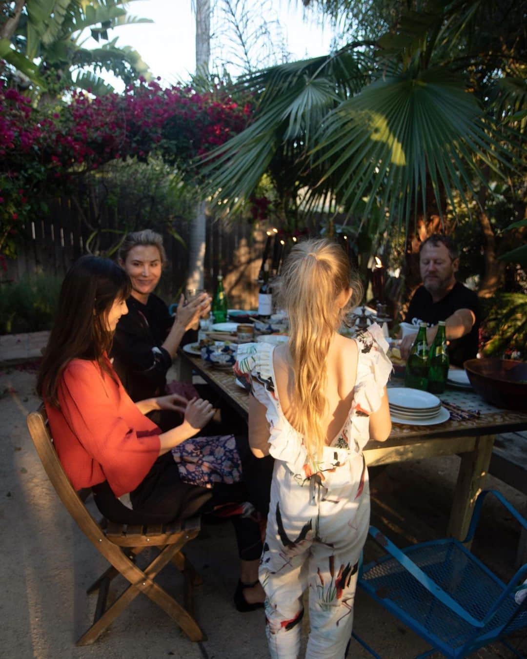 ハイディメリックのインスタグラム：「Remember afternoon parties with your team? I do, and my thumbs are worn out from texting them. Also, should we remake this little girls jumpsuit for HEIDIMERRICK.com??」
