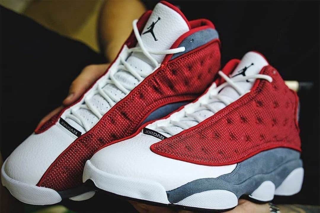 Sneakgalleryのインスタグラム：「The Air Jordan 13 #RedFlint scheduled to hit retailers May 1st, 2021. Double Tap if you plan to cop!」