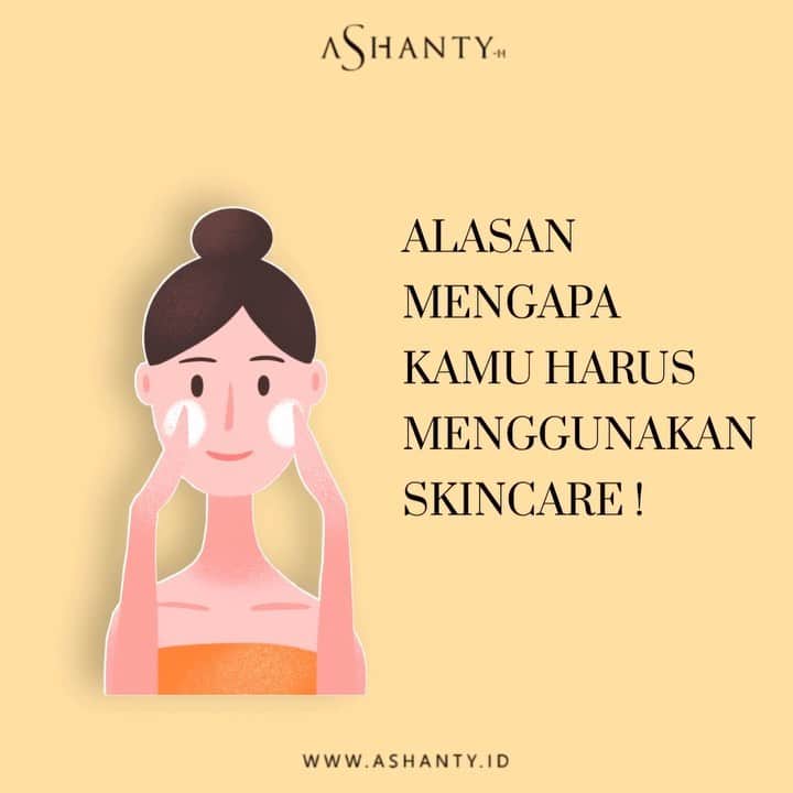 ASHANTY BEAUTY CREAM OFFICIALのインスタグラム：「Masih ada beberapa orang yang masih kurang perduli dengan wajah bahkan mengabaikan perawatan wajah dan menyesal dikemudian hari. Menggunakan skincare adalah cara yang tepat untuk mengatasi masalah pada wajah, inidia alasan mengapa kamu harus menggunakan skincare !  • Mengurangi resiko masalah pada kulit wajah seperti kusam, timbul jerawat, komedo, beruntusan, bahkan muncul flek hitam  • Perawatan kulit wajah dengan skincare dapat membangun rutinitas sehat lainnya, Salah satu alasan kenapa penting menggunakan skincare yaitu dapat membangun rutinitas sehat lainnya, contohnya kalau kamu terbiasa merawat kulit wajah lalu mendapatkan hasil yang maksimal seperti kulit wajah menjadi lembut, bersih, sehat, glowing, dan kenyal kamu akan terus termotivasi untuk melakukan perawatan pada rambut, gigi, bahkan kulit tubuh. Hal ini menjadikan hidup kamu lebih sehat, bukan hanya pola makan dan tidur yang baik, tampilan kamu juga butuh perawatan dengan rutin.  • Mencegah munculnya darksport, Sinar matahari untuk tubuh memang memiliki peran penting sebab dapat memproduksi vitamin D, tetapi kalau kamu terkena sinar matahari yang berlebihan, dalam jangka waktu dekat hal tersebut dapat menjadi masalah bagi kulit terutama pada wajah, seperti munculnya darkspot atau bintik hitam. Hal ini menjadikan penggunaan skincare adalah hal yang utama sebelum beraktivitas di luar ruangan, jangan lupa kamu perlu pakai pelindung kulit yaitu daycream yang memiliki SPF.  • Melindungi kulit ketika menggunakan makeup, jika kamu sering menggunakan makeup untuk bekerja, atau pergi ke luar ruangan, sebaiknya menggunakan skincare terlebih dahulu sebelum memakai riasan wajah seperti sunscreen, pelembap dan toner sebab skincare yang kamu gunakan akan melindungi kulit wajah kamu sebelum meggunakan makeup yang tebal.  Sumber : https://bit.ly/3ng3KN6   _________________________________ Informasi dan pemesanan : WA: 081293823950 WA: 085781140354 WA: 081287388885 WA: 087778489900 FAST RESPONS CLICK LINK yang ada di Bio IG @ashantyid  _________________________________ #ashantybeautycosmetics #beauty #cosmetics #brandlocal #kosmetikhalal #makeup #kosmetikartis #ashanty #thehermansyah #beautyvlogger #jualkosmetikmur」