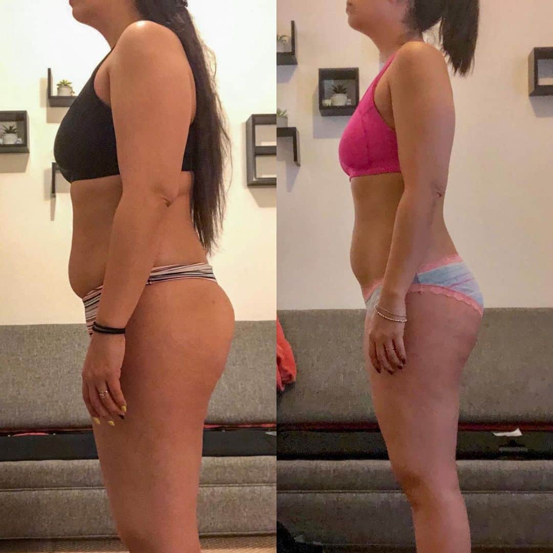 Ainsley Rodriguezさんのインスタグラム写真 - (Ainsley RodriguezInstagram)「Drop some love for my client Alyssa after 3 phases with me! NEW YEARS is around the corner and it’s time to get your health back on track - DM your email for info on getting started! . Alyssa had gained weight after dealing with some personal issues and wanted to feel better both physically and mentally again. She wanted structure when it came to working out instead of mindlessly doing random exercises without any real direction. She had 3 slipped discs in her neck and 2 in her lower back and we were able to accommodate to her needs and get her back on track! YES, I work around injuries, allergies, food intolerances and any limitations you may have. . We worked together via my DIAMOND plan which includes a custom diet and custom training plan which change every week, weekly progress check ins and full access to me for questions and accountability throughout! Send me a message for info and we can see which is best for you! . You now have the option to pay in 4 interest free installments for programs as well! ☺️」12月10日 12時07分 - ainsley