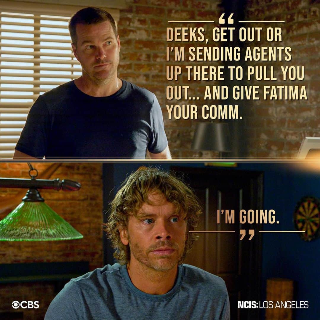 NCIS:LA 〜極秘潜入捜査班のインスタグラム：「I'm still not okay from this Deek's NCIS exile. What are your theories on what's going to happen? #NCISLA」