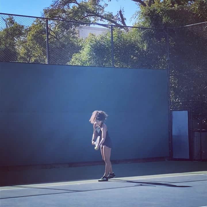 のインスタグラム：「@naomiosaka x @tommyhaasofficial 🎾🎾🎾🎾🎾🎾🎾🎾🎾🎾🎾🎾🎾🎾🎾」