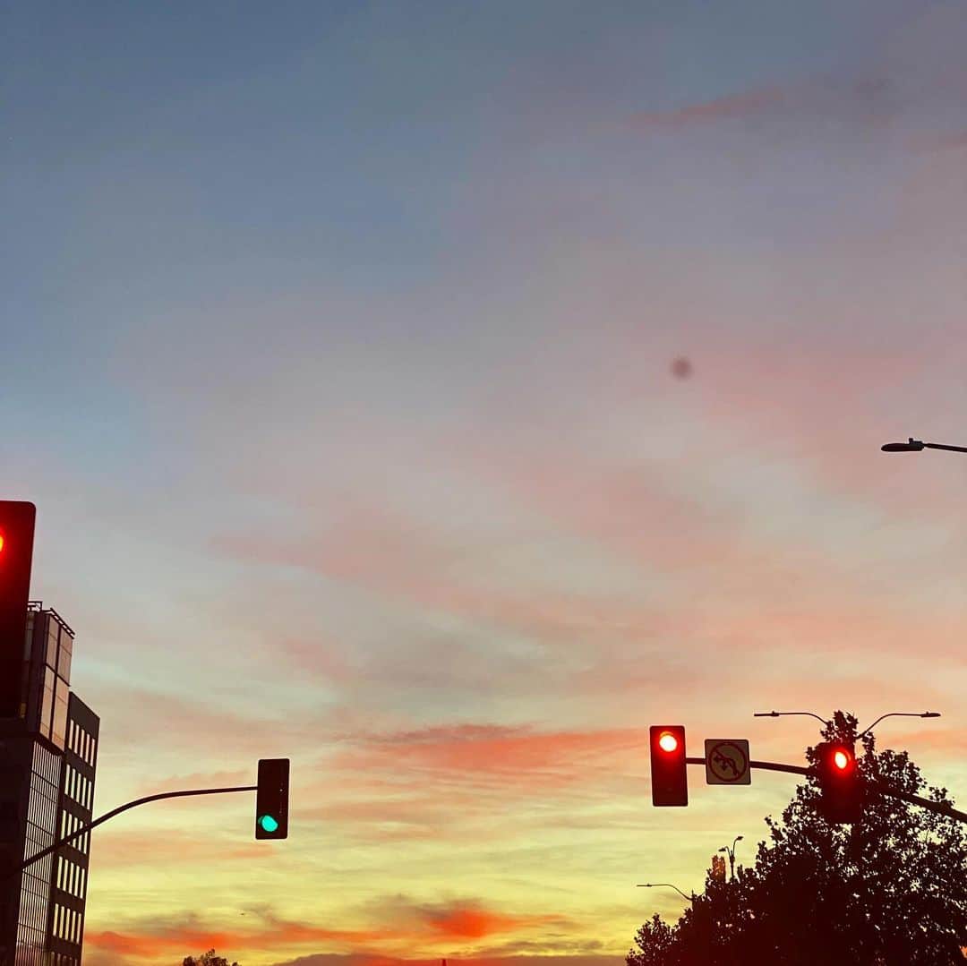 パク・ウンジさんのインスタグラム写真 - (パク・ウンジInstagram)「하늘이 너무 예뻐서🙏 마트 갔다 하루 끝 Purple sky #LA」12月10日 13時14分 - egeeparkcom