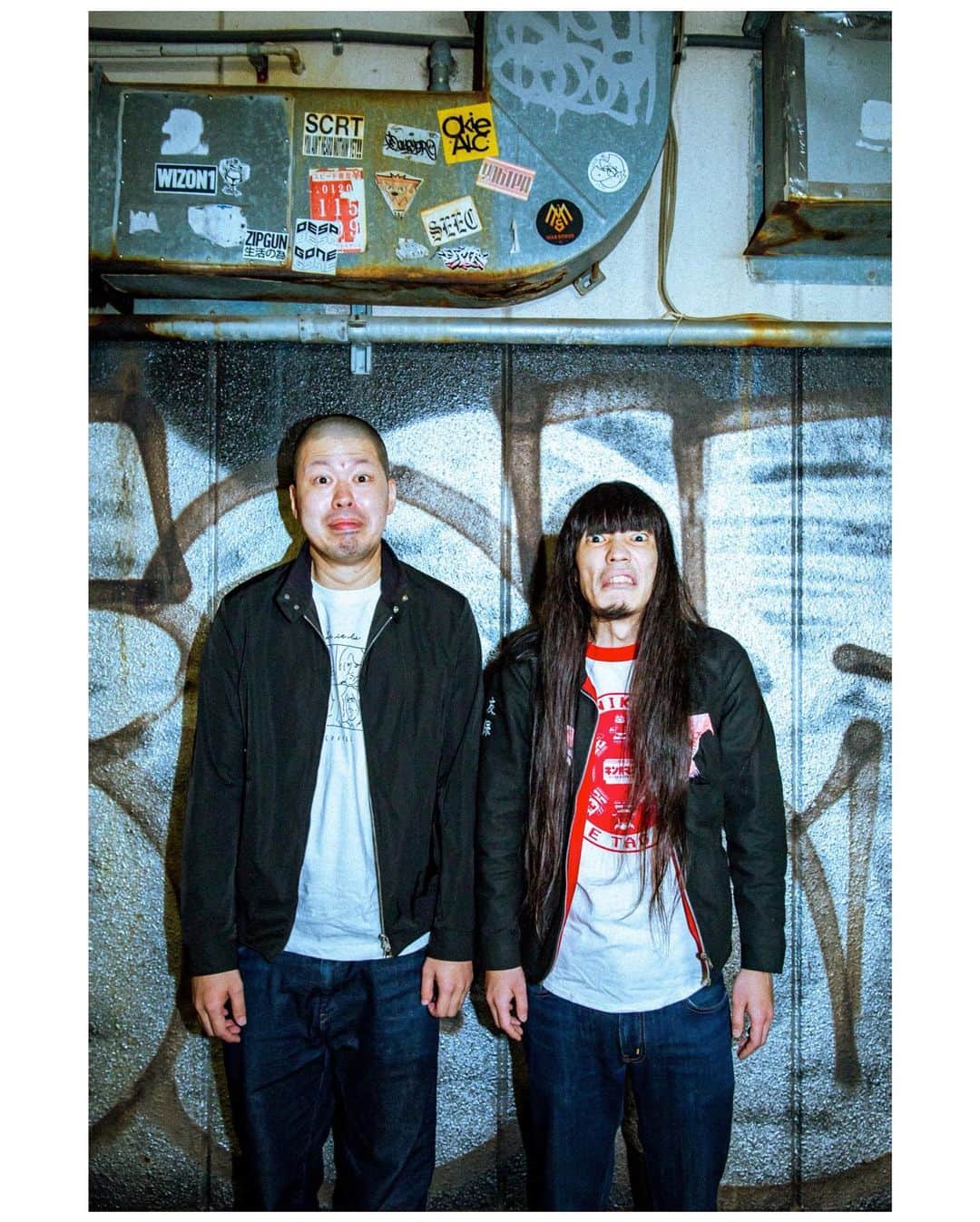 のインスタグラム：「今年撮った芸人さん振り返り。 昨年に引き続きMaybe! @maybe.magazine の取材で #金属バット さんとご縁があったこと、すごく嬉しかったです。 「嘘」をテーマにした滅茶苦茶な取材...後にも先にも、もう二度とないやろなぁ。 撮影中も笑いすぎて疲れちゃった。  #magazine #photography #photo #photooftheday #photoshoot #portrait #portraitphotography #photographer #love #street #instaportrait #maybe #culture #fashion #雑誌 #お笑い #お笑い芸人 #芸人 #ポートレート #写真 #撮影 #一眼レフ #人物撮影 #ファッション #カルチャー #フォトグラファー #カメラマン #木村華子」