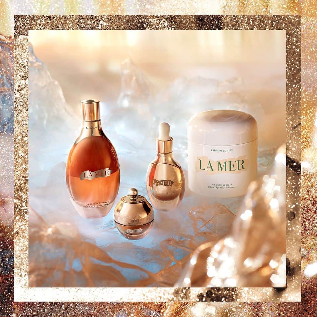ドゥラメールのインスタグラム：「The more #GenaissancedelaMer, the merrier. Give the gift of transcending time with our most decadent treatment.」