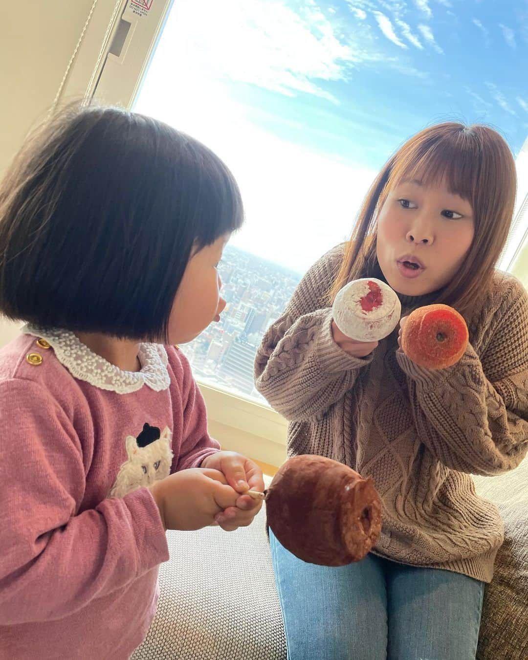 ぽるぽるちゃんさんのインスタグラム写真 - (ぽるぽるちゃんInstagram)「りんご娘達😈🍎  #ポムダムールトーキョー #おしゃれな投稿のとき #ハッシュタグなにつけたらいいの #ぽる」12月11日 0時42分 - poruporuchan