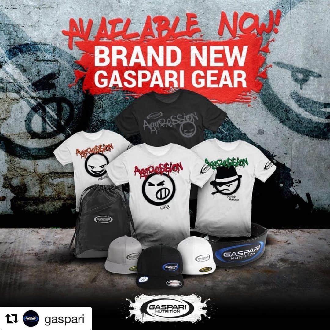 Hidetada Yamagishiさんのインスタグラム写真 - (Hidetada YamagishiInstagram)「#Repost @gaspari with @get_repost ・・・ You asked, and we listened.  BRAND NEW #TeamGaspari Gear is now available!! Pick up our latest line of hats, Gaspari branded @cardilloweightbelts, #SuperPumpAggression t-shirts & more, exclusively on GaspariNutrition.com 💪 #Gaspari #Proven #GaspariNutrition #TeamGaspari #Bodybuilding #Fitness #Workout #Exercise #Healthy #RichGaspari #Apparel #Swag」12月11日 1時35分 - hideyamagishi