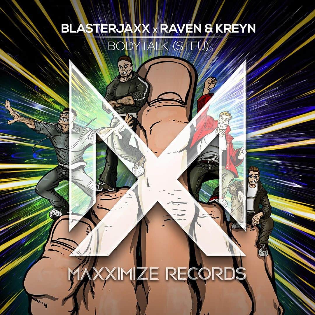 Blasterjaxxさんのインスタグラム写真 - (BlasterjaxxInstagram)「We aren’t done with releasing music for this year! 👊We teamed up with the buddies of @ravenkreyn and BodyTalk (STFU) was born🔥 Who is curious about the track⁉️」12月11日 1時48分 - blasterjaxx