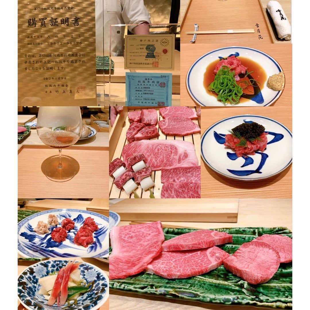 瑞羽奏都（水谷美月）さんのインスタグラム写真 - (瑞羽奏都（水谷美月）Instagram)「焼肉割烹『雪月花銀座』へ🍴  東京カレンダーに掲載されていた"肉師・田中覚さん"が手掛ける噂のお店。 肉のフルコース✨肉好きには堪らぬ😍 こんなにも色々な食べ方があるのね😆 大大大満足の大大大堪能により、食後のお腹の出方が尋常じゃなかった(笑)  また、食べた分ちゃんと動かなきゃ🏋️‍♀️🥊  #肉 #肉料理 #焼肉 #焼肉割烹  #肉スタグラム #銀座 #銀座ディナー  #東京カレンダー  #雪月花銀座」12月10日 16時48分 - mizuki.m_mizuha