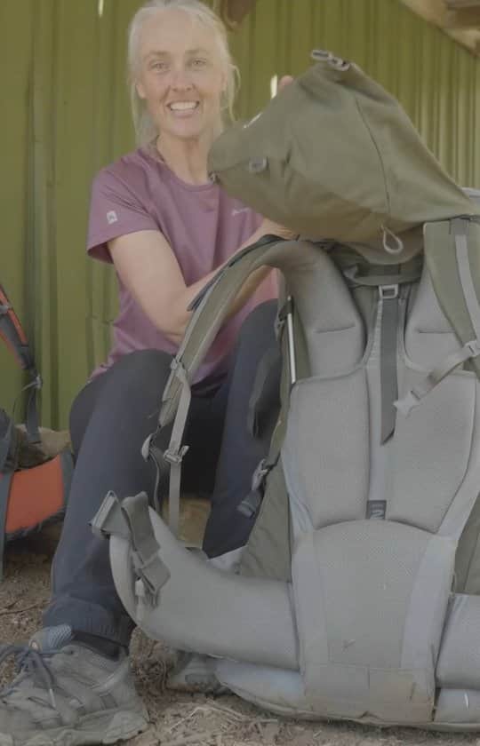 のインスタグラム：「“A bomber pack you can take anywhere - it’s the kind of pack you’re going to have for life.” Macpac ambassador Caro Ryan @lotsafreshair walks us through the key features of the Cascade Hiking Pack, available in a 65L and 75L capacity. Rugged, hard-wearing and perfect for unforgiving terrain. #outsideisbetter #geareview #macpacpacks」