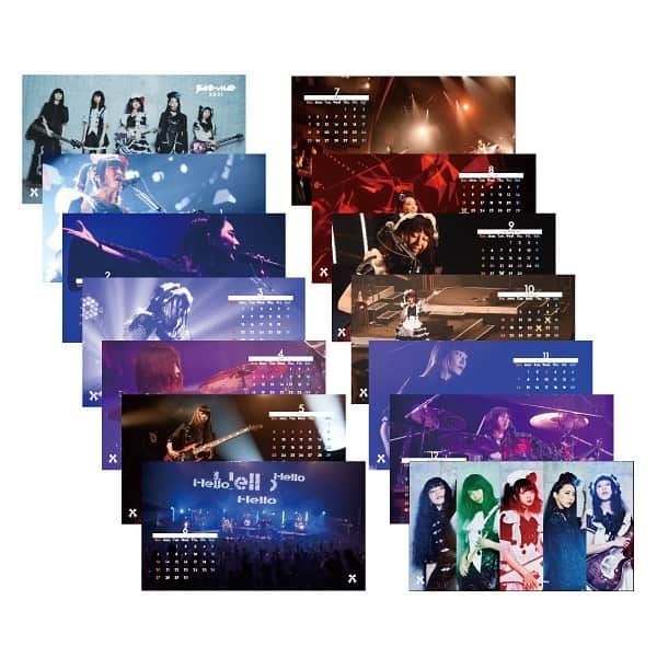 BAND-MAIDさんのインスタグラム写真 - (BAND-MAIDInstagram)「2021 TABLE CALENDER It will be released on Dec. 13, p.m. 2:00 JST  https://bandmaid.store/  #bandmaid #newmerch」12月10日 16時58分 - bandmaid.jp