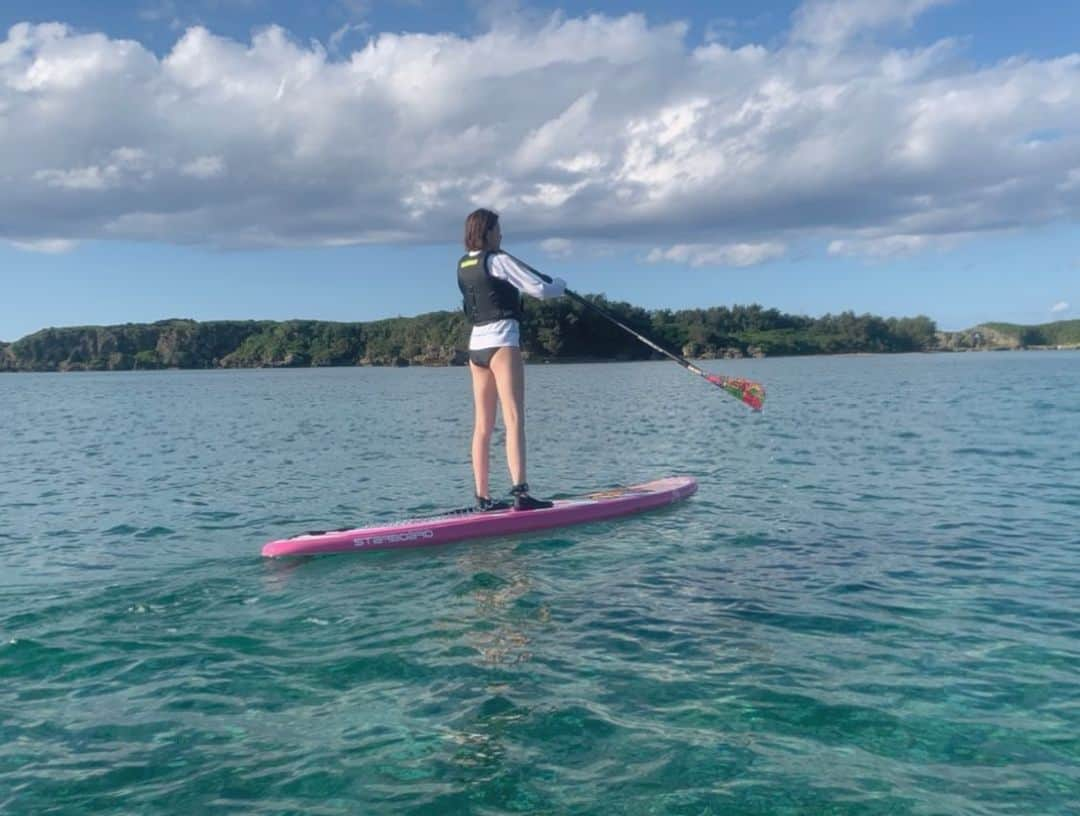 島田晴香さんのインスタグラム写真 - (島田晴香Instagram)「夏の思い出☀️🍺  久しぶりにダイビングして 初のSUPも挑戦したよ🏄‍♀️ とても癒されました🕊❤︎  #なつのおもいで  #思い出投稿 #しまだたび」12月10日 18時27分 - shimadadesu_official