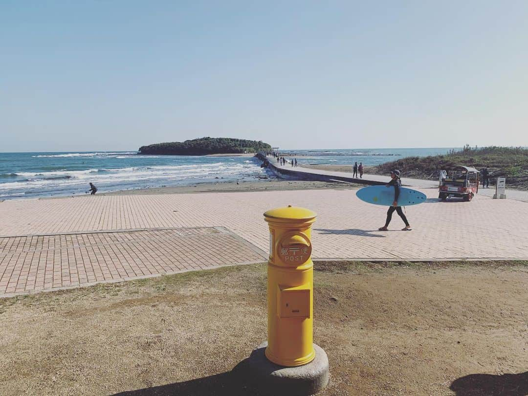 HAYATOのインスタグラム：「久しぶりの宮崎☀️  やはり南国でした🏝  宮崎の良い所、まだまだ知りませんでした✨  パワースポットでパワーを頂きました🌈  #BRIDGET   #HAYATO   #japan  #岐阜県  #東濃  #恵那市  #宮崎県  #青島  #黄色いポスト  #弥生橋  #鬼の洗濯板  #青島神社  #亜熱帯性常緑高木  #特別天然記念物  #山幸の伝説  #パワースポット  #chill  #仲間  #観光  #景色  #歴史  #文化  #旅行  #風景  #写真  #インスタ映え  #follow  #likeforlike  #instalike  #gratefuldays」