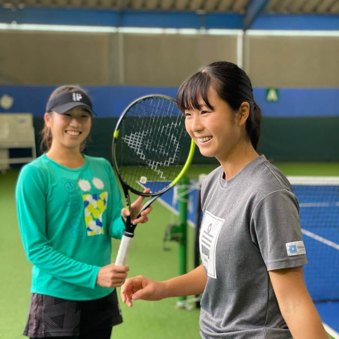 佐藤久真莉さんのインスタグラム写真 - (佐藤久真莉Instagram)「今日も練習楽しかった👍🏻楽しいのが1番ですね！﻿ ﻿ ﻿ #テニス ﻿ #テニス女子﻿ #テニスウェア ﻿ #プロテニスプレイヤー ﻿ #スポーツ ﻿ #スポーツウェア ﻿ #スポーツ女子 ﻿ #武内総合会計﻿ #富士薬品 ﻿ #アドミラルアスレ﻿ #吉田歯科クリニック ﻿ #ヨネックス ﻿ #professionaltennis ﻿ #tennis ﻿ #tennisgirl ﻿ #tennisplayers ﻿ #sports ﻿ #admiralathletics」12月10日 19時31分 - himarisato_official