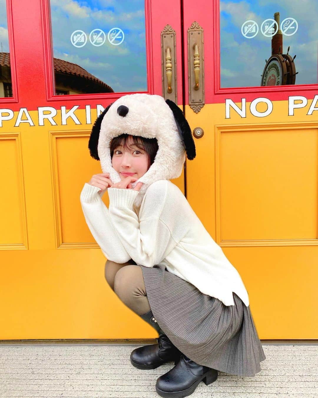 新藤まなみさんのインスタグラム写真 - (新藤まなみInstagram)「💘universal studios japan🌎💫🐼﻿ ﻿ 壮大なお仕事の打ち合わせに神戸へ✈️﻿ おしごとおわりにUSJいってきたよ🤍💜﻿ ﻿ ほぼ初めて乗ったんですが(←笑)﻿ 個人的にはミニオンがダントツで良かった😭💓﻿ 感動したしうるっとしないあれ🥺？！﻿ ﻿ しばらくUSJ投稿付き合ってください🙇笑﻿ ﻿ #usj #大阪　#ゆにば　#ユニバーサルスタジオジャパン　#universalstudiosjapan #スヌーピー　#SNOOPY #パンダって言われる　#えっ　#笑笑」12月10日 20時15分 - manami_official_