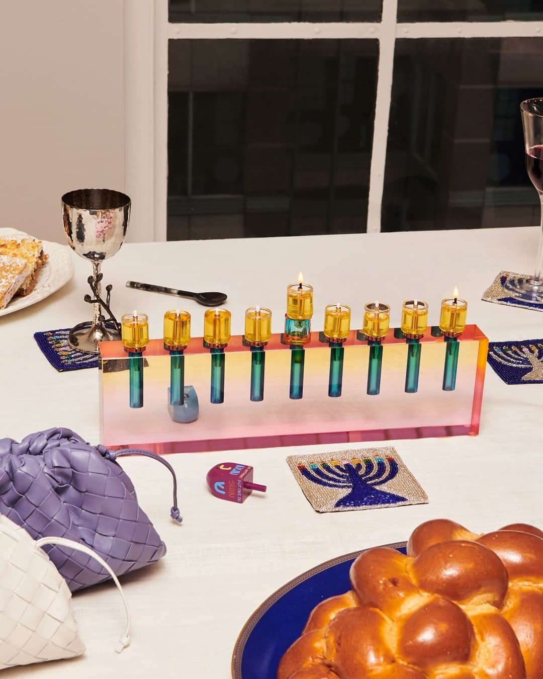 Bloomingdale'sのインスタグラム：「Love and latkes 😊 Wishing you and yours a #HappyHanukkah 🕎」
