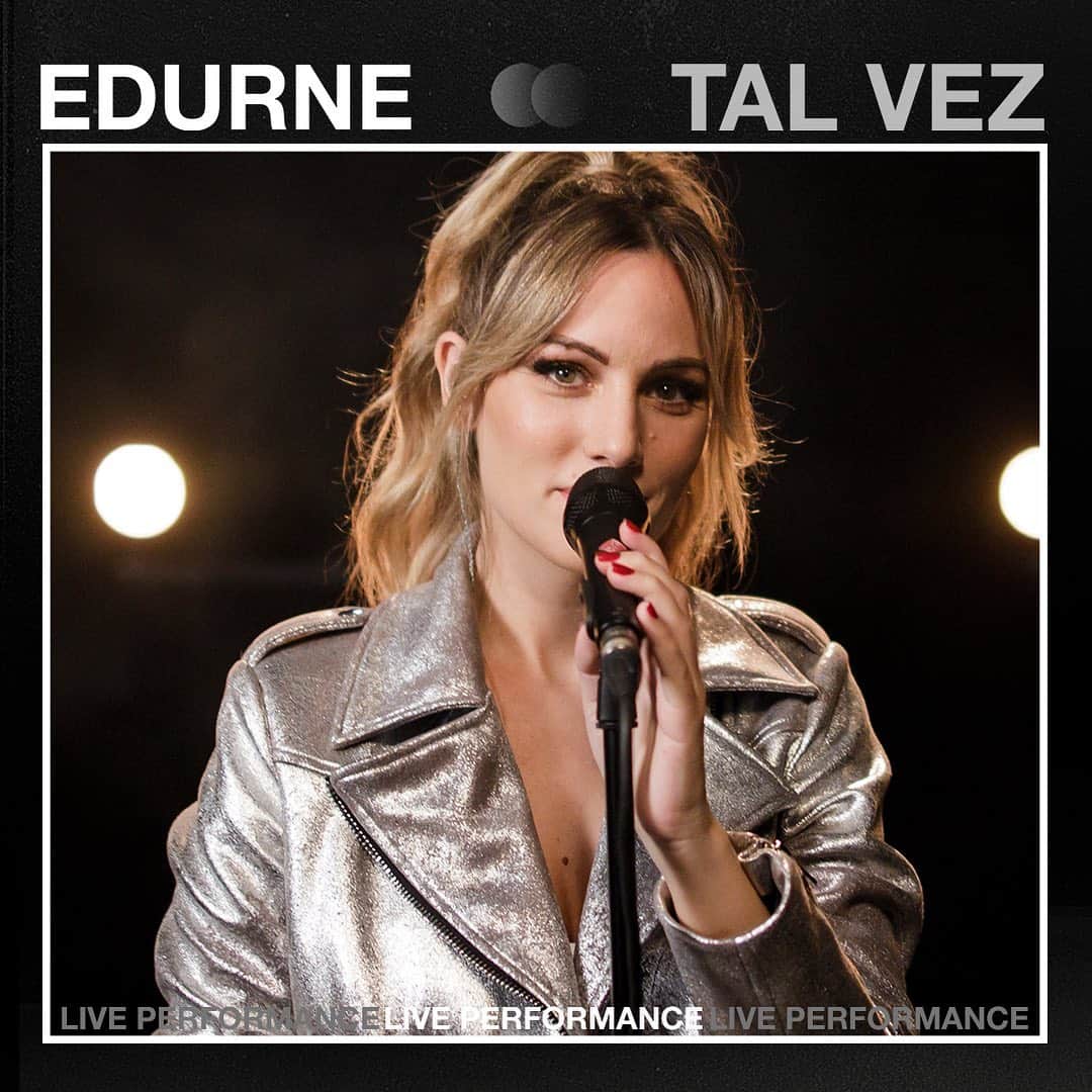 エドゥルネのインスタグラム：「¡Ya tenéis disponibles en mi canal de @vevo_esp los vídeos en acústico de "Tal Vez" y "El mundo no se acaba", dos de los temas más importantes de mi último disco "Catarsis"!🥰💖¿Qué os han parecido? ¡Os leo! Link en BIO.」