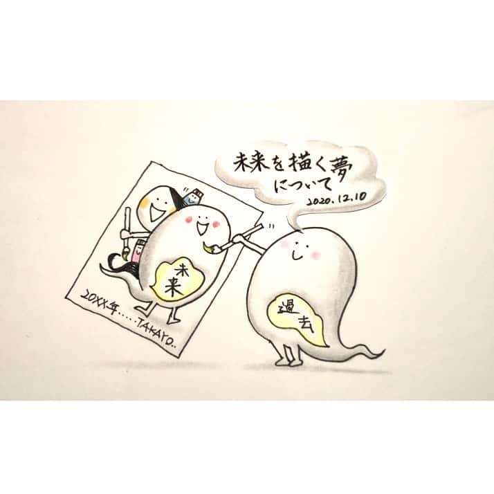 榊山敬代のインスタグラム：「🎤… . YouTube をUPしましたの巻  ✒︎••••••  第19話は  未来が描く夢について。  今回は 両親の描いていた未来のひとコマを通して  未来を描く夢について 見つめてみたいと思います  YouTubeサイトはプロフィールにリンクしている @sakakiyamatakayo からご視聴いただけます👀  . . . #両親 #エピソード #夢 #heart #voice #心  #未来  #日本画　#人生  #最高 #人生一度きり #命 #まぶしい #happy  #声 #癒し #リラックス #relux #らくがき #日本画家 の #ラクガキ #art #ペン画 #pen #sarasa #anime #キャラクター #artist #らくがき_sakakiyamatakayo #sakakiyamatakayo_rakugaki」