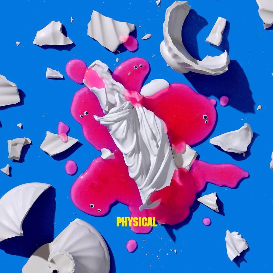 米田貴紀のインスタグラム：「来年の１月にリリースするミニアルバム"PHYSICAL"のジャケットを公開しました。  #夜の本気ダンス #PHYSICAL」