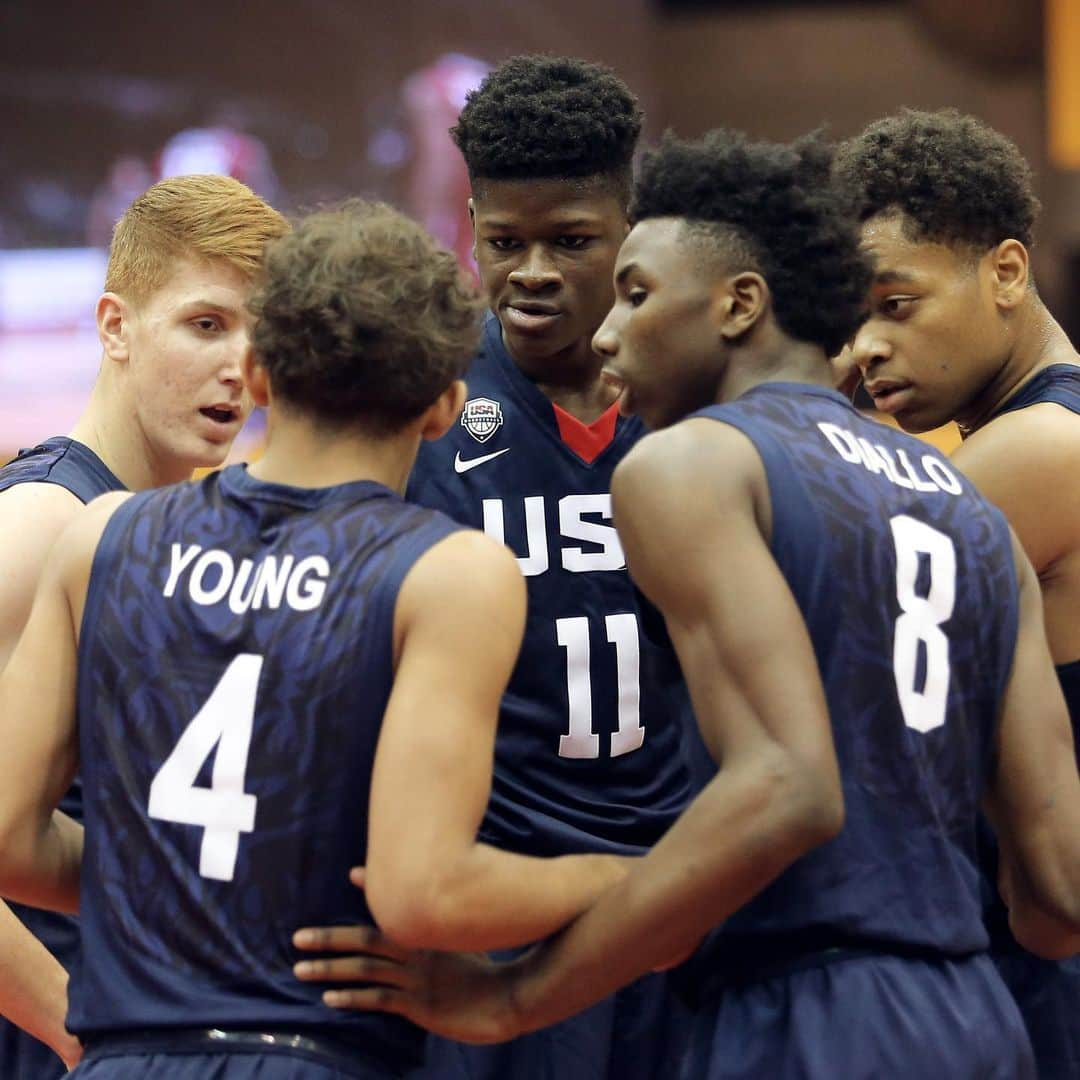 FIBAさんのインスタグラム写真 - (FIBAInstagram)「🔥 Michael Porter Jr. / Trae Young / Markelle Fultz / Mo Bamba balling out for 🇺🇸 at the 2016 #FIBAU18Americas!  #ThrowBackThursday」12月10日 21時28分 - fiba