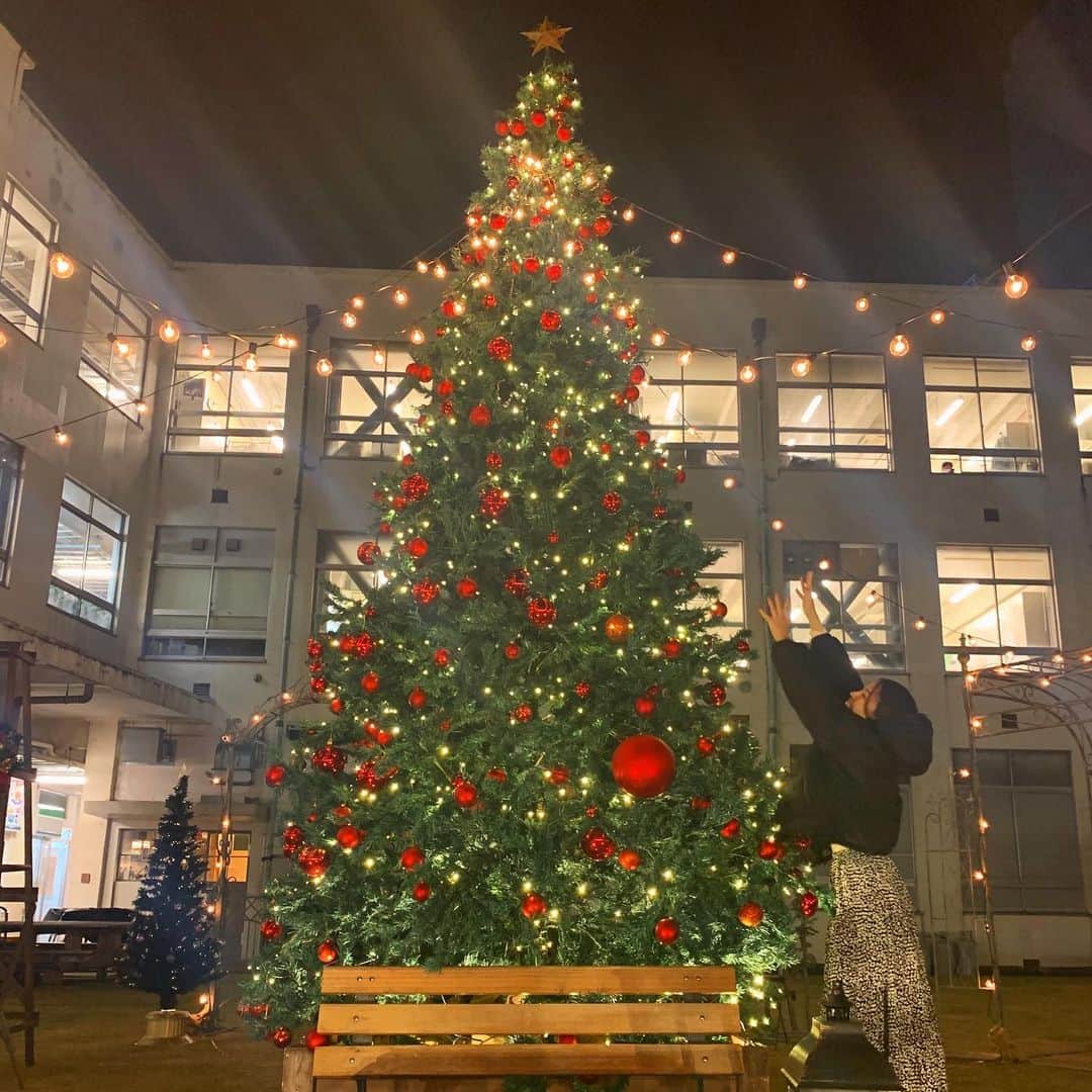 吉岡久美子さんのインスタグラム写真 - (吉岡久美子Instagram)「、 吉本興業東京本社の庭🥺🎄✨ 、 素敵すぎるよね〜！ クリスマスの音楽も流れてるのよ！ 、 #キングコング西野さん から 吉本興業 へのプレゼントなのです！ 、 2017年からありまして今年で3年目！！ 、 毎年見るたびに幸せな気持ちになります！すごいなあ 、 私もいつかそんな ステキなプレゼントしたい🧑‍🎄🥰 、 、 #サンタコス #サンタ #トナカイ #クリスマス #クリスマスツリー #イルミネーション #クリスマスプレゼント #クリスマス雑貨 #クリスマス飾り #クリスマスディスプレイ #クリスマスイルミネーション #キングコング #西野さん #よしもと #吉本 #吉本興業 #キングコング西野  、 #つぼみ大革命 #つぼみ #吉本 #よしもと #アイドル #idol #大阪 #東京 #神戸 #ライブ #instagood #いいね #フォローミー」12月10日 21時40分 - kuunyaaan