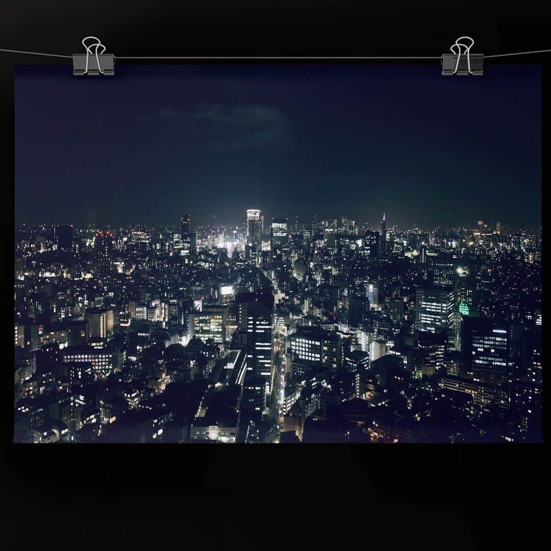 のインスタグラム：「THE 東京  明日もここで生きていく。  #japan #tokyo #nightview」