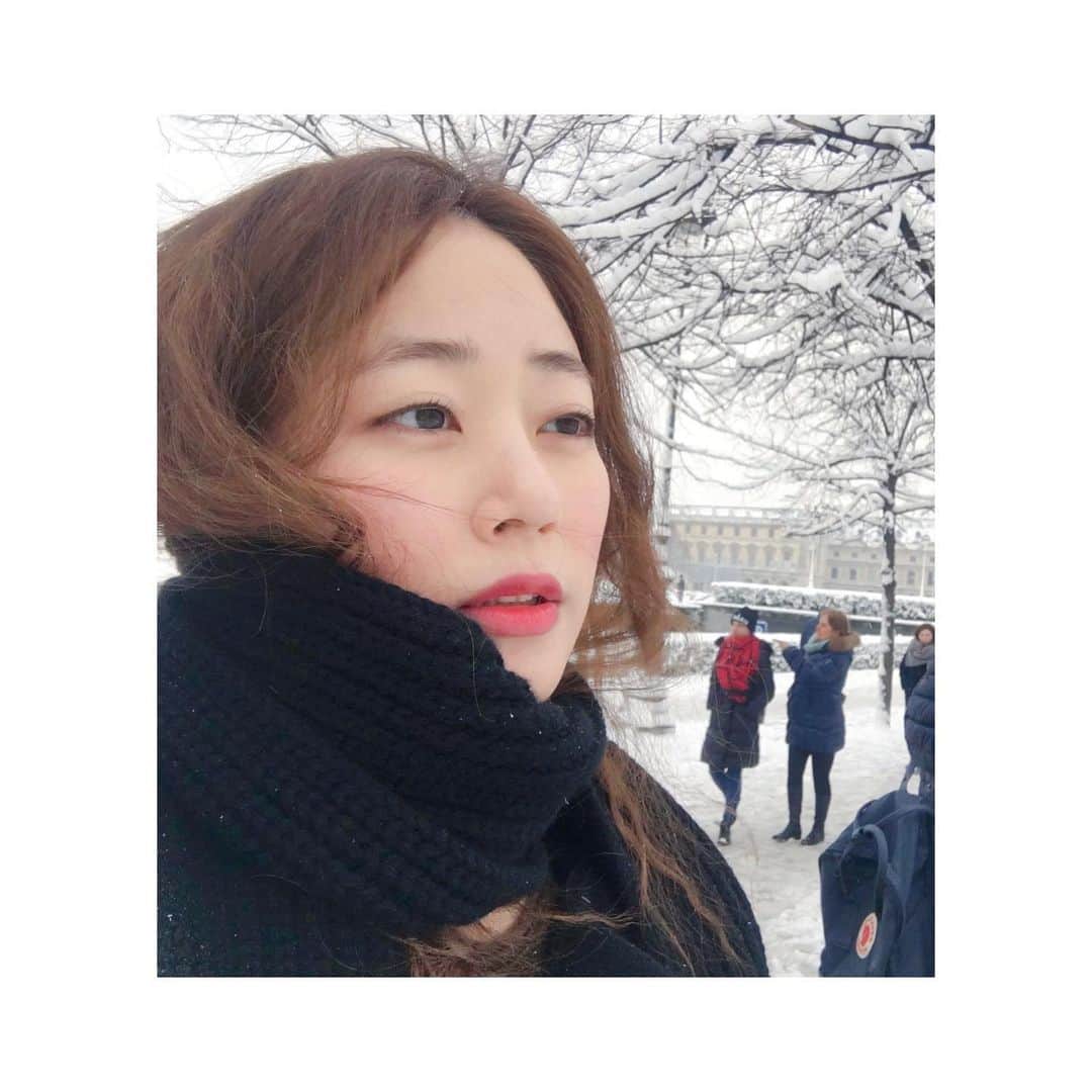 のインスタグラム：「그럼에도 불구하고...#inparis🇫🇷 #눈오던파리」