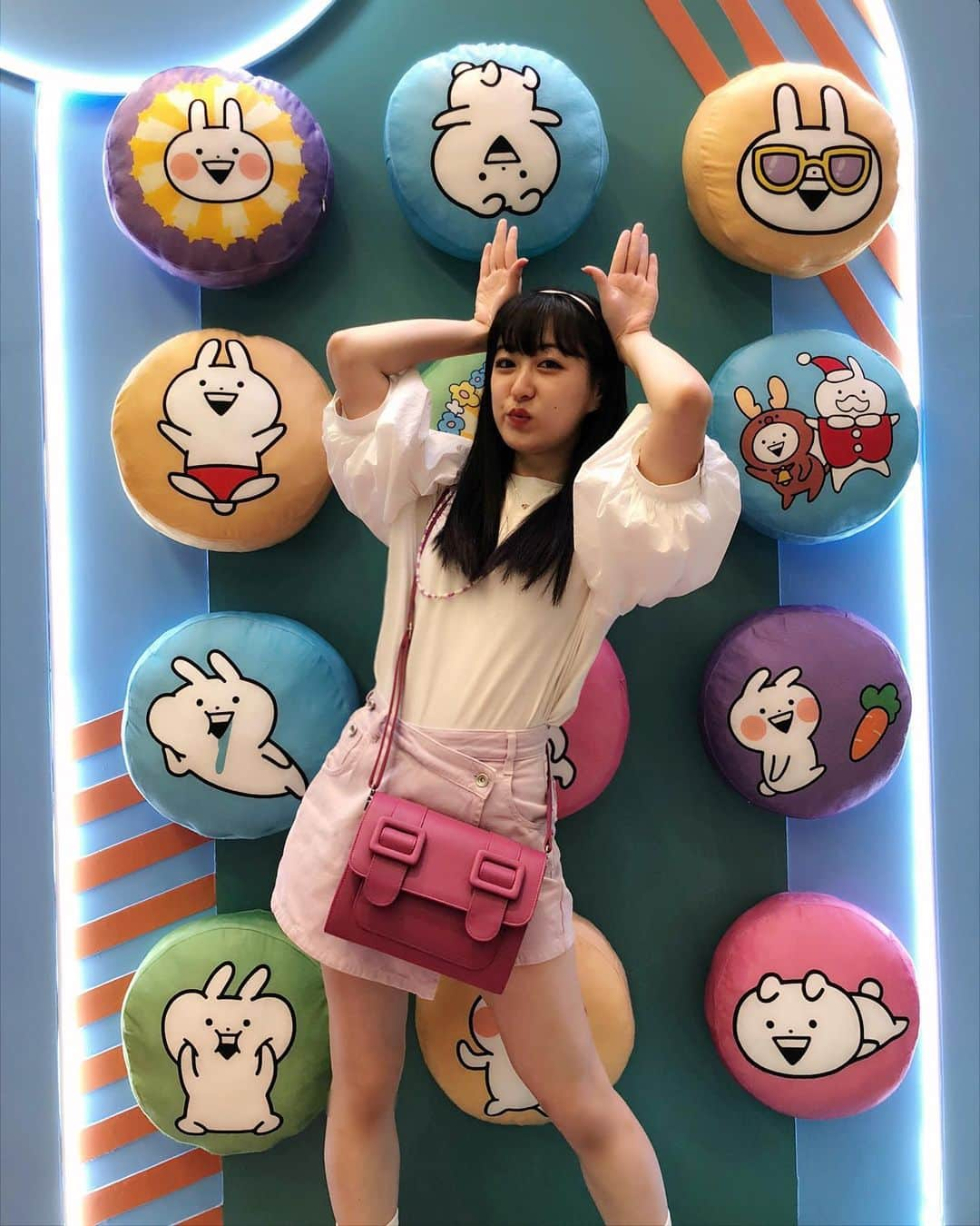 伊豆田莉奈さんのインスタグラム写真 - (伊豆田莉奈Instagram)「💗🐰うさぎー🐰💗  #izurinacgm48 #伊豆田莉奈 #いずりな #cgm48」12月10日 23時20分 - rina.cgm48official