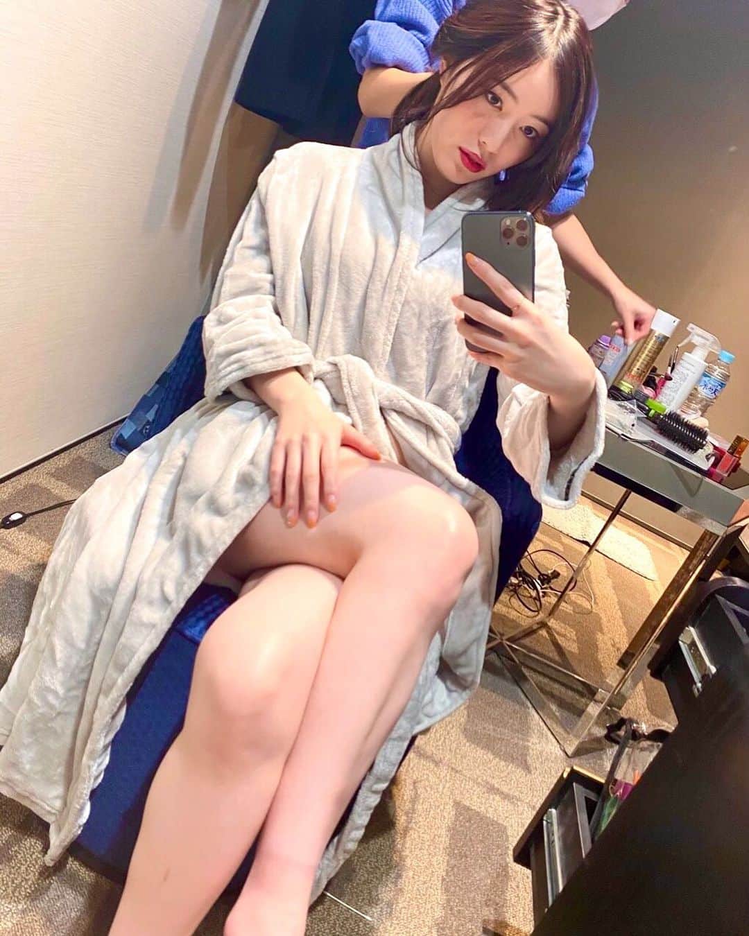 のインスタグラム：「Hair & Makeup💋  #sexy ? #offshot  #松井珠理奈 #matsuijurina  #hairstyle #makeup  #love #photooftheday」